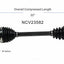 GSP North America NCV23582 CV Axle Assembly