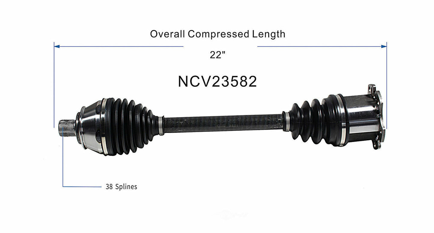 GSP North America NCV23582 CV Axle Assembly