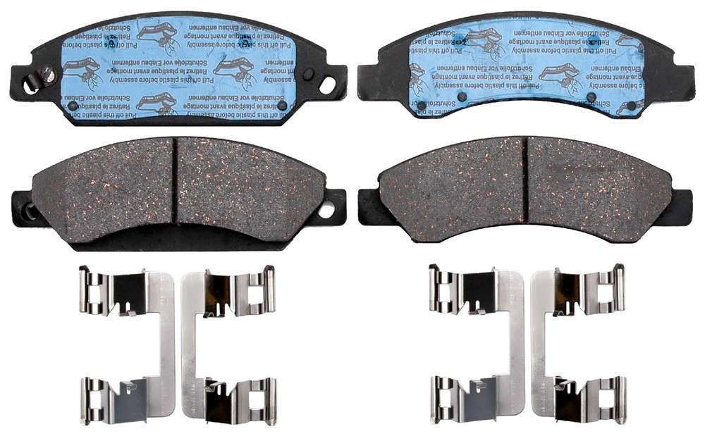 ACDelco Professional Durastop 17D1092MHPVF1 Disc Brake Pad Set