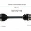 GSP North America NCV72109 CV Axle Assembly