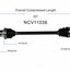 GSP North America NCV11036 CV Axle Assembly