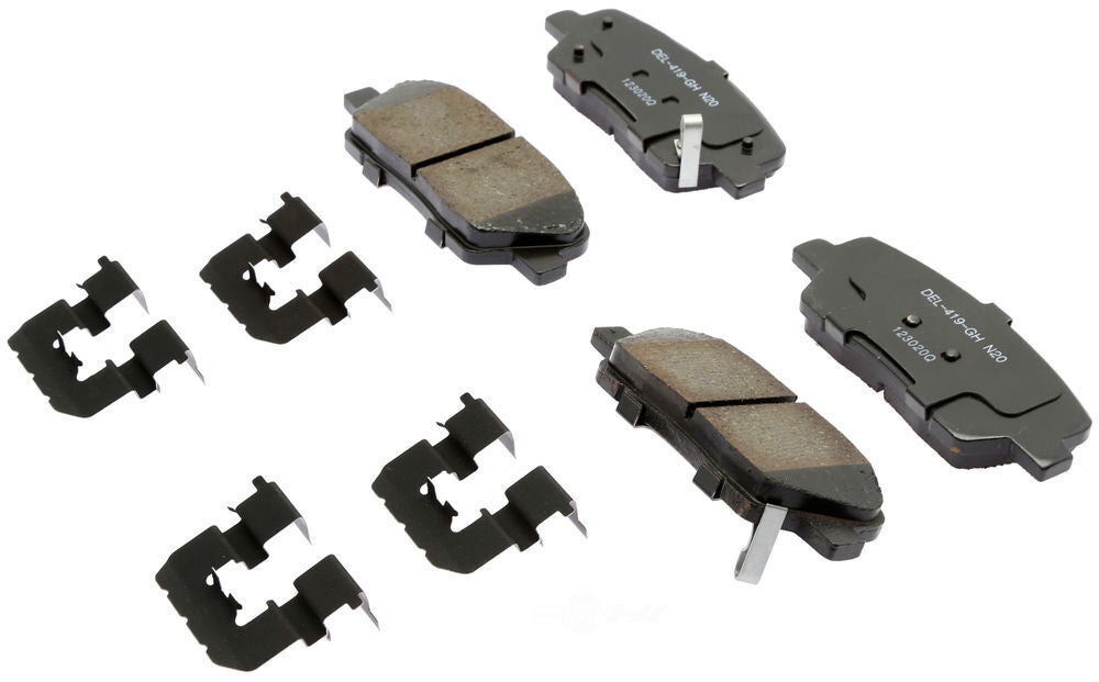 ACDelco Professional Durastop 17D1439CHF1 Disc Brake Pad Set