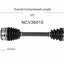 GSP North America NCV36015 CV Axle Assembly