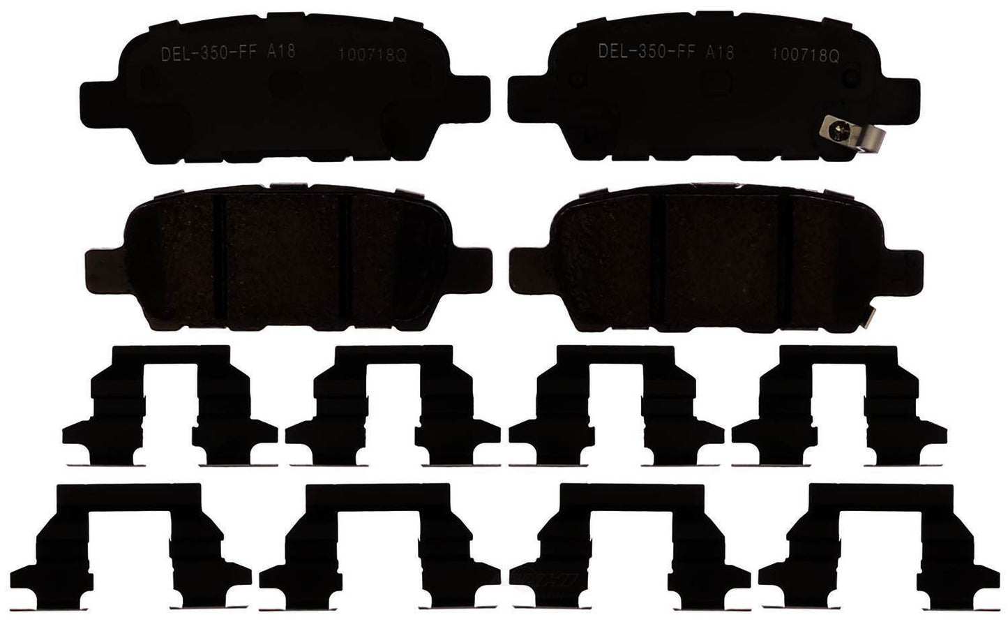 ACDelco Professional Durastop 17D1288CHF1 Disc Brake Pad Set