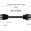 GSP North America NCV75057 CV Axle Assembly