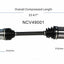GSP North America NCV49001 CV Axle Assembly
