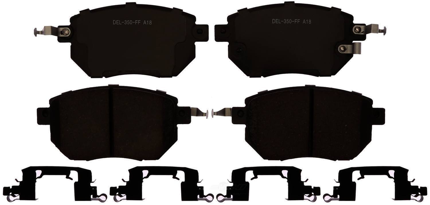 ACDelco Professional Durastop 17D969CH Disc Brake Pad Set