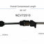 GSP North America NCV72510 CV Axle Assembly