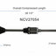 GSP North America NCV27054 CV Axle Assembly