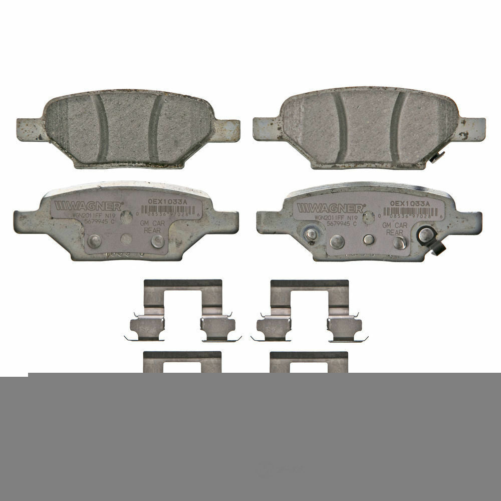 Wagner OEX1033A Disc Brake Pad Set