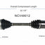 GSP North America NCV48012 CV Axle Assembly
