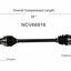 GSP North America NCV66916 CV Axle Assembly
