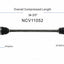 GSP North America NCV11052 CV Axle Assembly