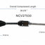 GSP North America NCV27530 CV Axle Assembly