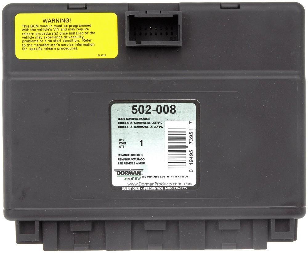 Dorman 502-008 Body Control Module