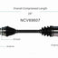 GSP North America NCV69607 CV Axle Assembly