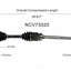 GSP North America NCV73020 CV Axle Assembly
