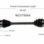 GSP North America NCV75044 CV Axle Assembly