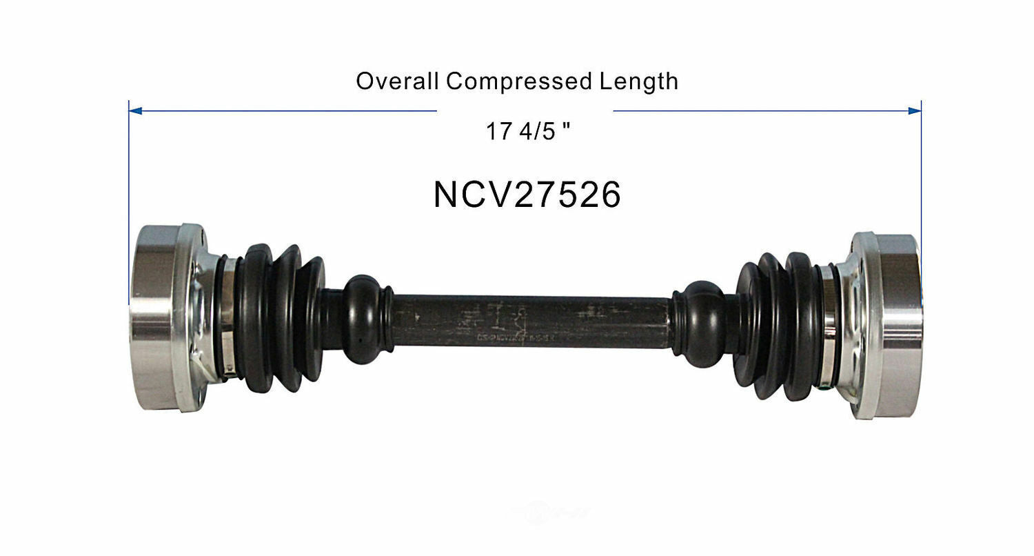 GSP North America NCV27526 CV Axle Assembly