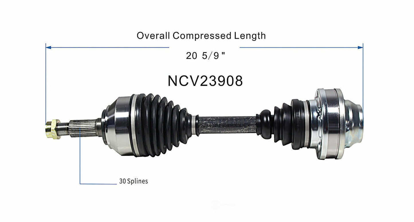 GSP North America NCV23908 CV Axle Assembly