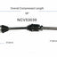 GSP North America NCV53039 CV Axle Assembly