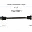 GSP North America NCV36001 CV Axle Assembly