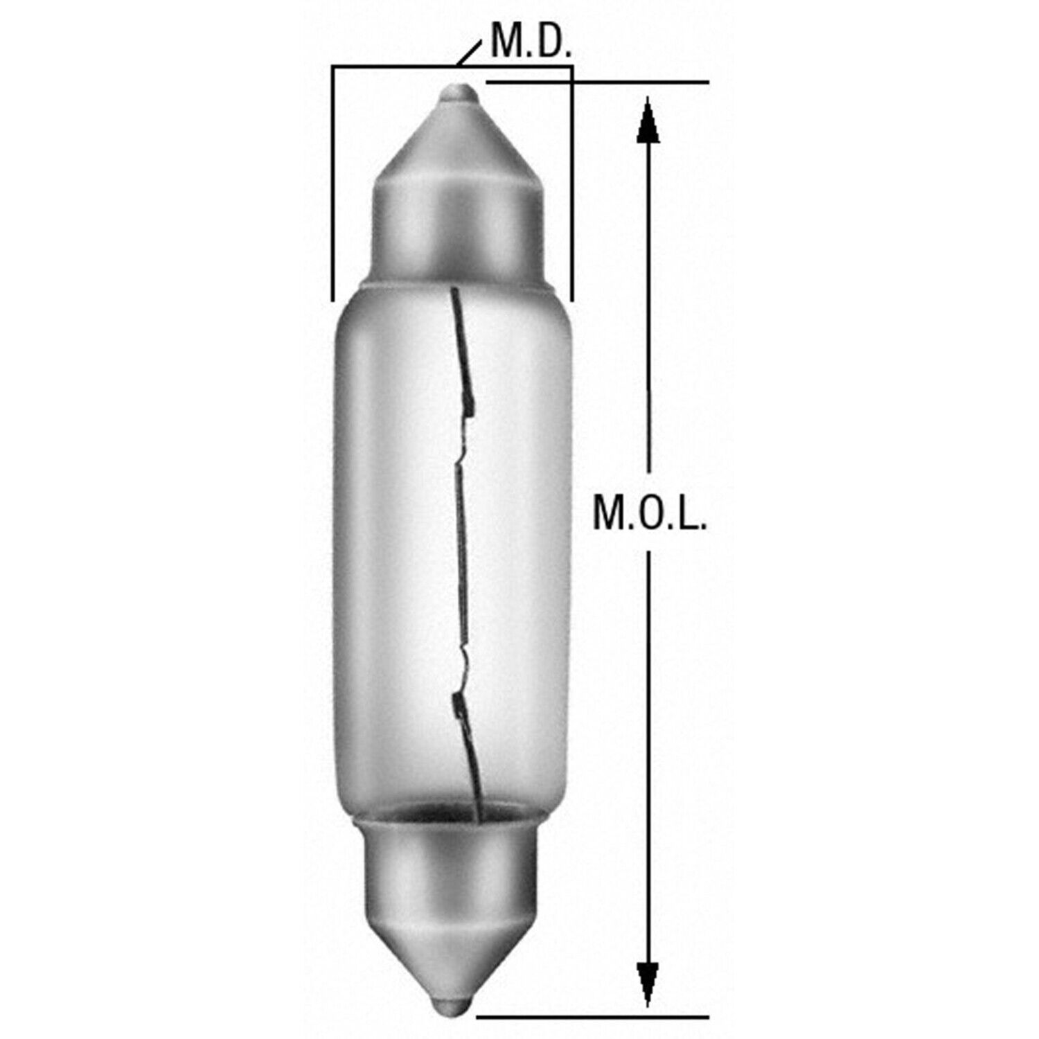 Wagner BP17314 Dome Light Bulb