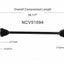 GSP North America NCV51594 CV Axle Assembly