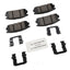 ACDelco Professional Durastop 17D1275CHF1 Disc Brake Pad Set
