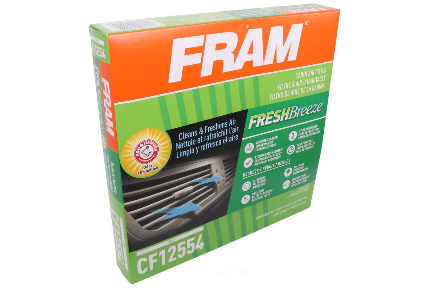 Fram CF12554 Cabin Air Filter