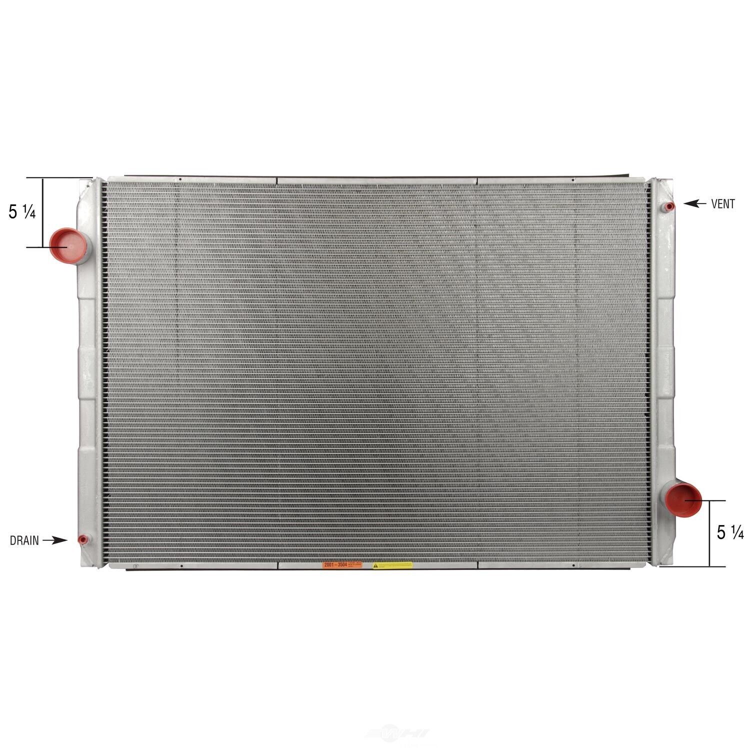 Spectra Premium Industries Inc 2001-3504 Radiator