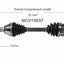 GSP North America NCV10637 CV Axle Assembly