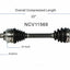GSP North America NCV11569 CV Axle Assembly
