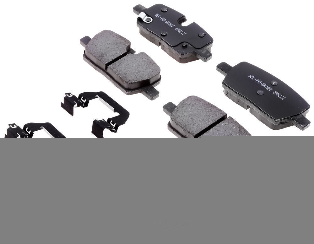 ACDelco Professional Durastop 17D2303BCH Disc Brake Pad Set