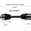 GSP North America NCV53607 CV Axle Assembly