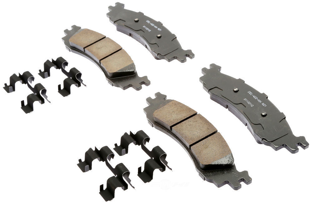 ACDelco Professional Durastop 17D1158CHF2 Disc Brake Pad Set