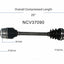 GSP North America NCV37090 CV Axle Assembly