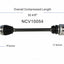 GSP North America NCV10054 CV Axle Assembly