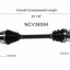 GSP North America NCV36594 CV Axle Assembly