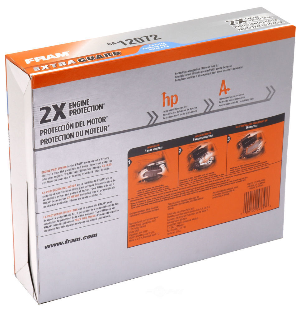 Fram CA12072 Air Filter
