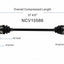 GSP North America NCV10586 CV Axle Assembly