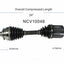 GSP North America NCV10046 CV Axle Assembly
