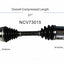 GSP North America NCV73015 CV Axle Assembly