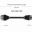 GSP North America NCV69193 CV Axle Assembly