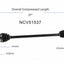 GSP North America NCV51537 CV Axle Assembly