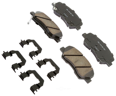 ACDelco Professional Durastop 17D1593CHF1 Disc Brake Pad Set