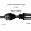 GSP North America NCV40016 CV Axle Assembly
