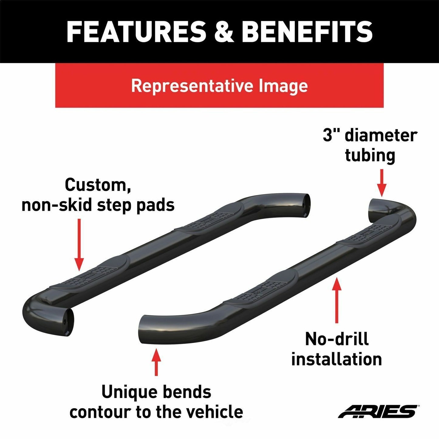 Aries 206003 Step Nerf Bar