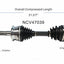 GSP North America NCV47039 CV Axle Assembly