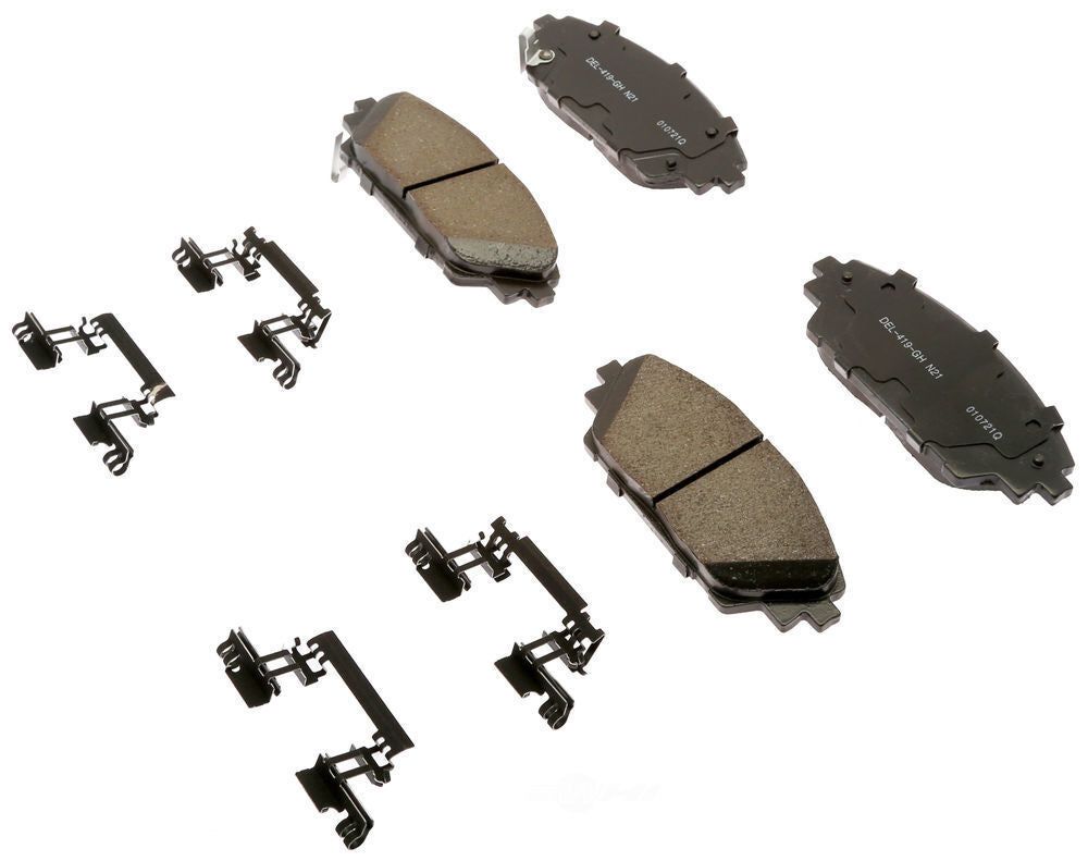 ACDelco Professional Durastop 17D1728CHF1 Disc Brake Pad Set